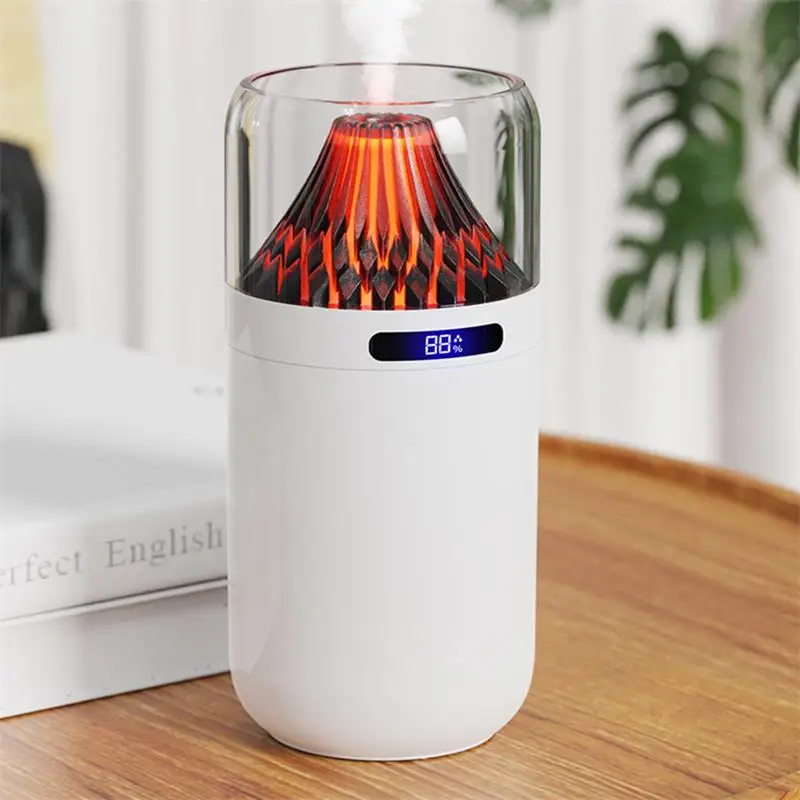 

Hogar Volcano Air Humidifier Large Capacity Aroma Essential Oil Diffuser Volcano Essential Oil Diffuser for Auto Interior Decora
