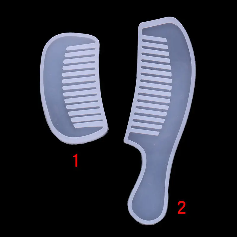 

Comb Mirror Epoxy Mold Handmade DIY Crystal Glue UV Resin Dried Flower Cartoon Comb Mould 16719