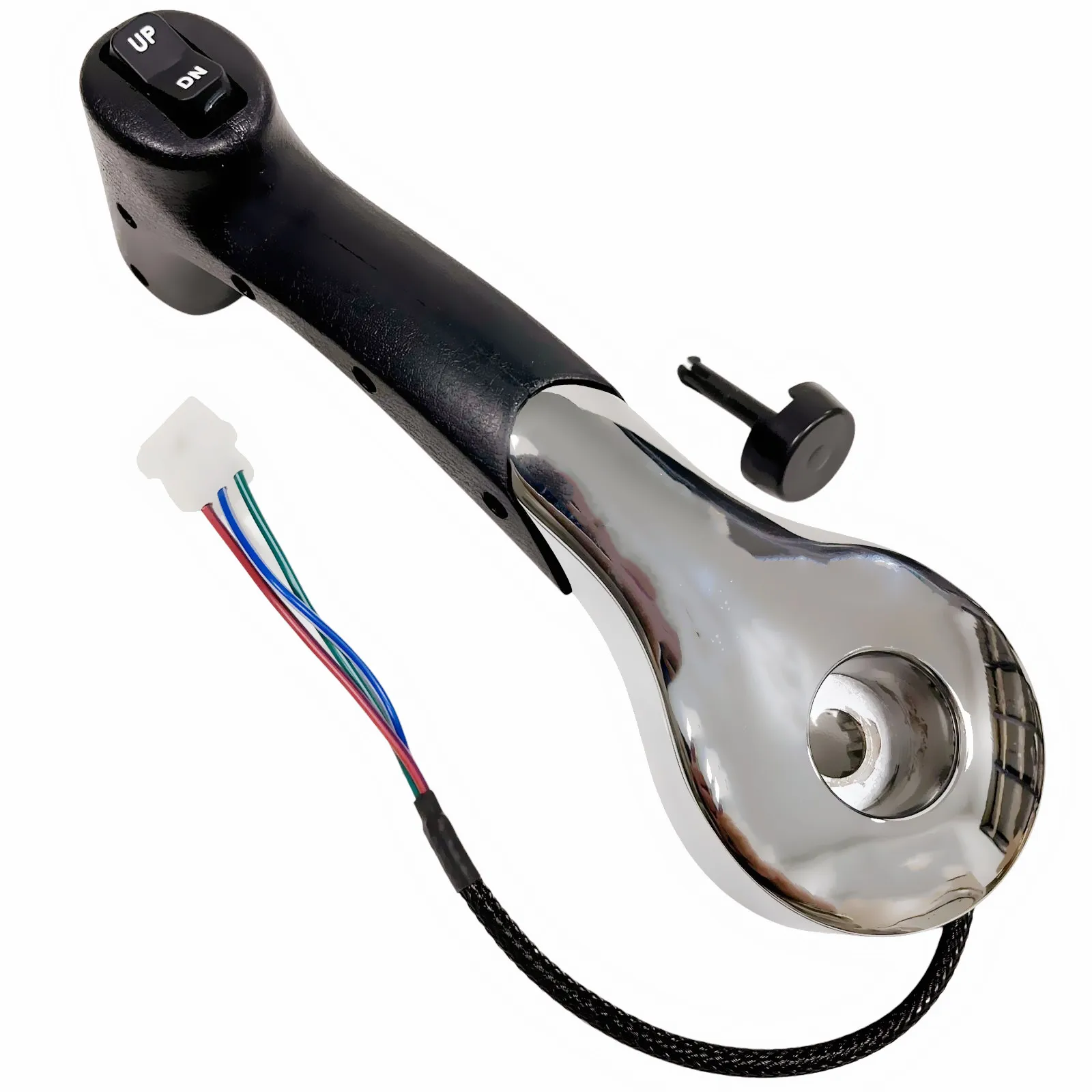 The outboard engine throttle control handle 877710T2 is used for the top installation of Mercury remote control box 8M0059686