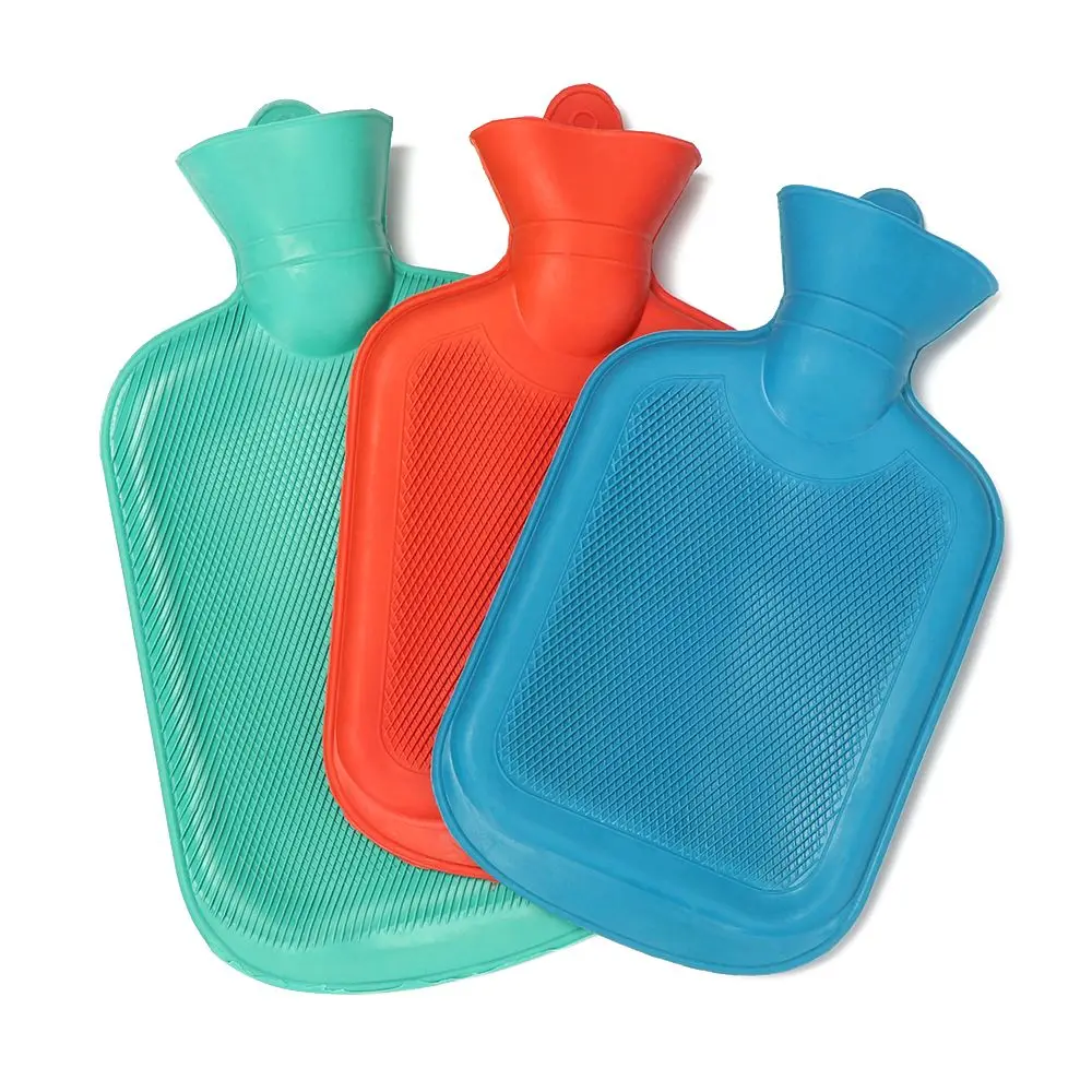 Practical Natural Rubber Winter Warm Hands Treasure Home Warming Bag Hand Warmer Hot Water Bottle