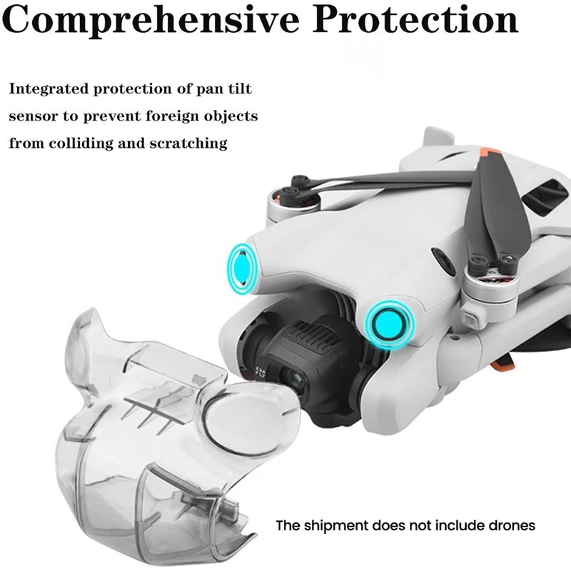 1PCS Gimbal Protector Lens Cover for 4 Pro, Anti-Scratch Dustproof Drone Lens Cap, Shockproof Guard [IANC-]