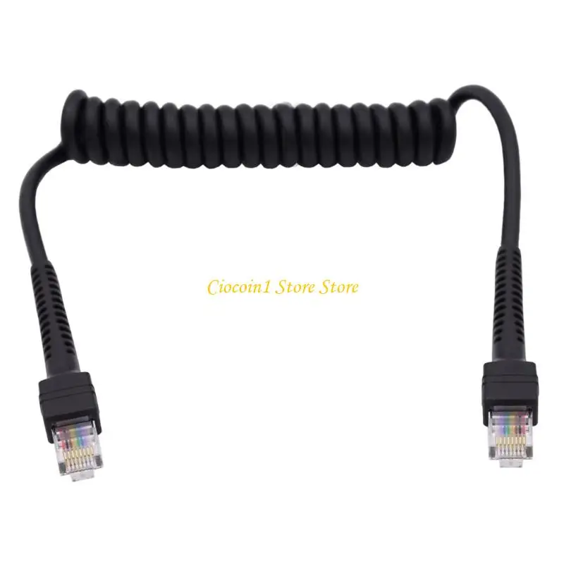 A3PC Flexible 8 Cored Cat6 Gigabit Ethernet Cable Spring Design Fast Speed LAN Wire