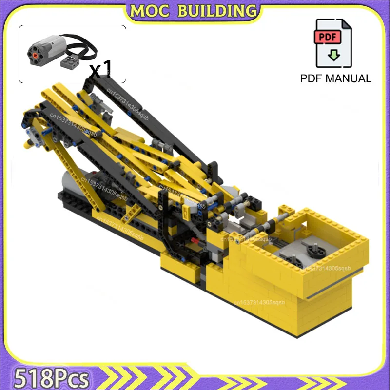 Dual Zigzag GBC Ball Machine DIY Great Ball Contraption Brick Toys Building Blocks Education Model Present Gifts