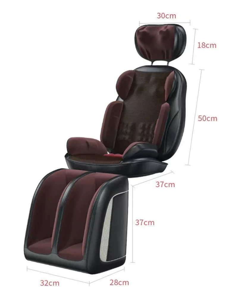 D03 Full Body Wrap 6D Massage Techniques Heating  WalMart Amazon EBay Best Sell Vibrate Heating Kneading Massage Cushion