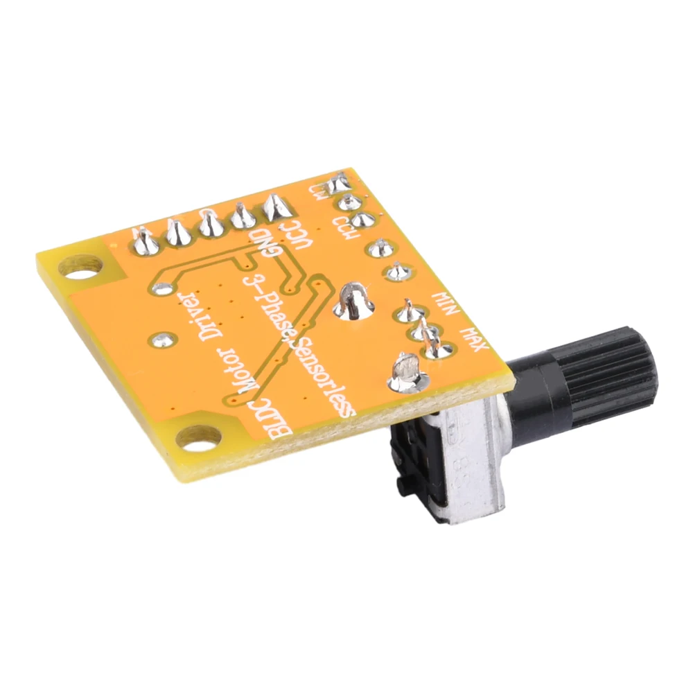 Imagem -06 - Bldc 3-phase Brushless Motor Driver 2a 15w dc Controlador de Velocidade do Motor Módulo de Placa Sensorless dc 5v12v 15w