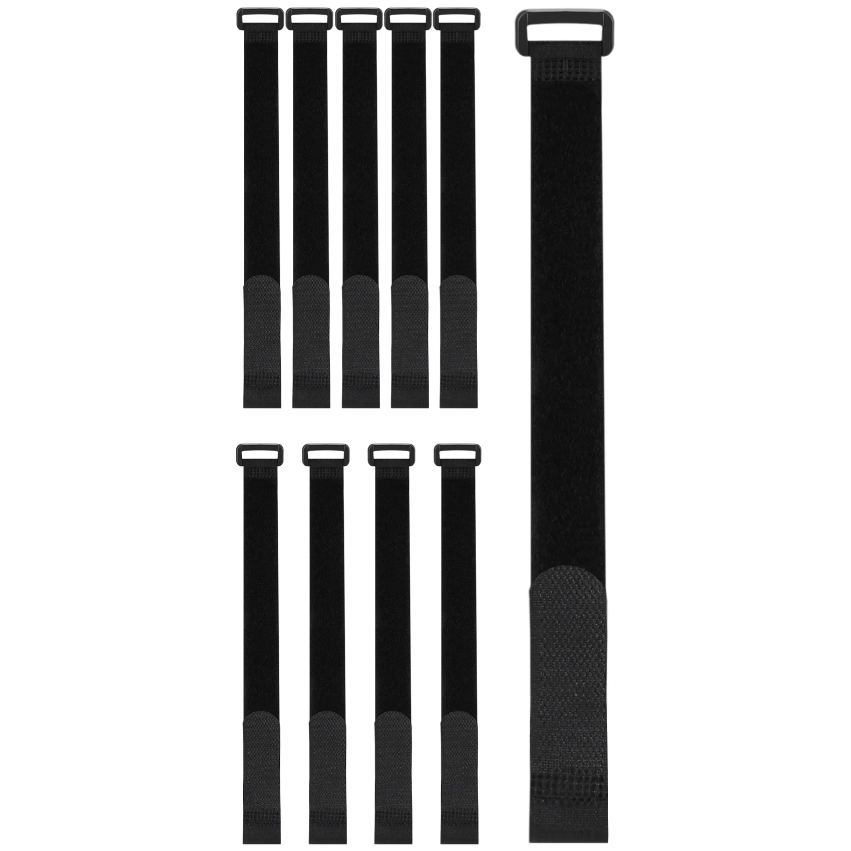 10 ชิ้น/แพ็คสายรัดจักรยานจักรยานขนส่งล้อ Rack Stabilizer สายรัดยึดเทปแถบ Webbing,30 ซม.