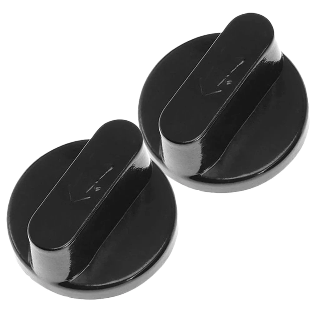 

2pcs Gas Stove Plastic Long Lasting Control Knobs Burner Oven Furnace Switch Knobs Gas Stove Parts Kitchen Bar Accessories