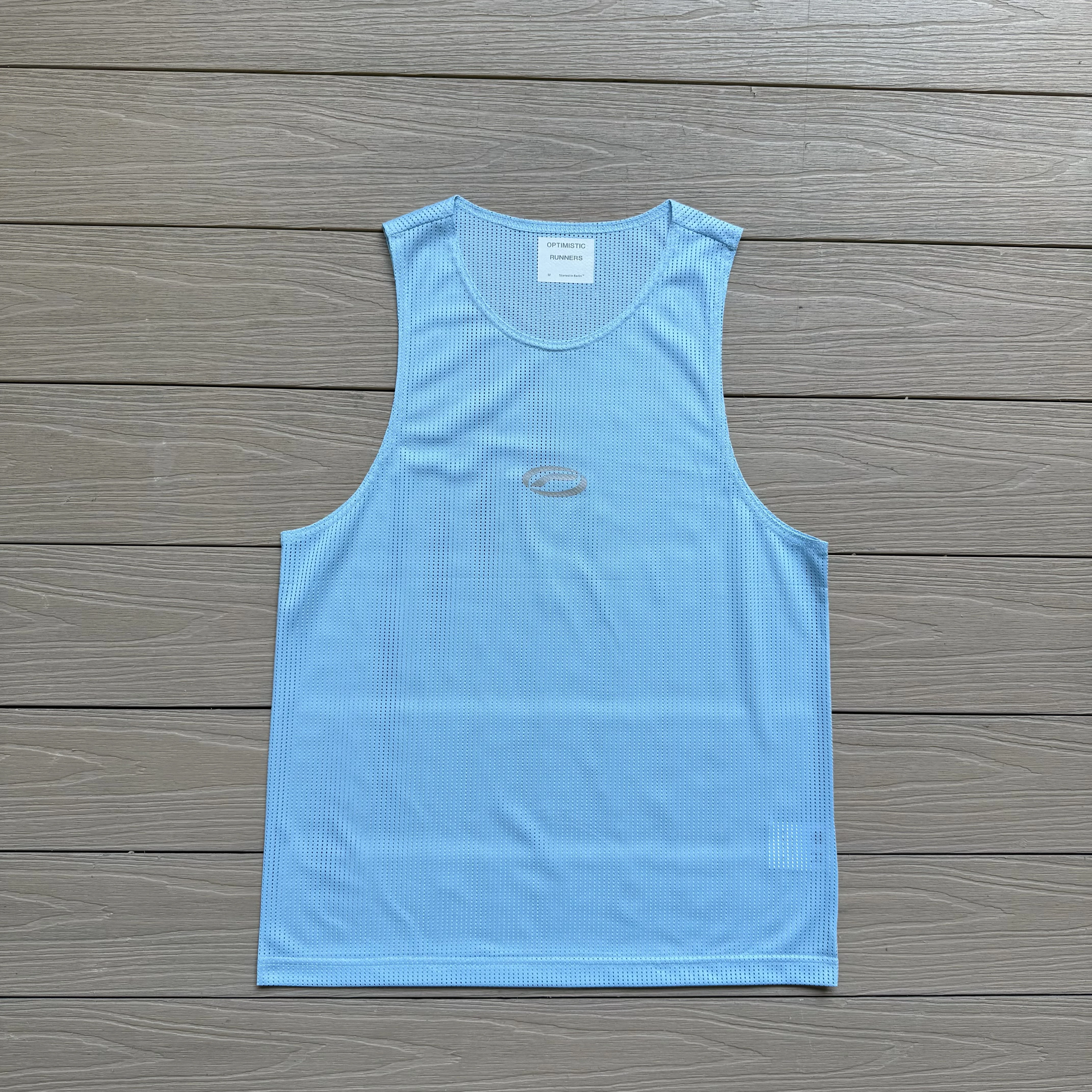 Optimistic Runners Basic Running Vest Ultralight Mesh Quick Dry Functional Sleeveless Top For Trail Running Fitness
