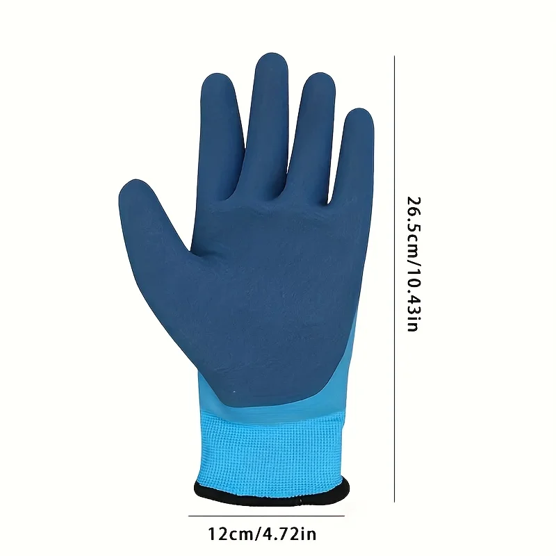Thickened Cold-Proof Winter Gloves For Both Men And Women - Anti-Low Temperature And Warmanti-Slip Grip Velcro Closuredurab