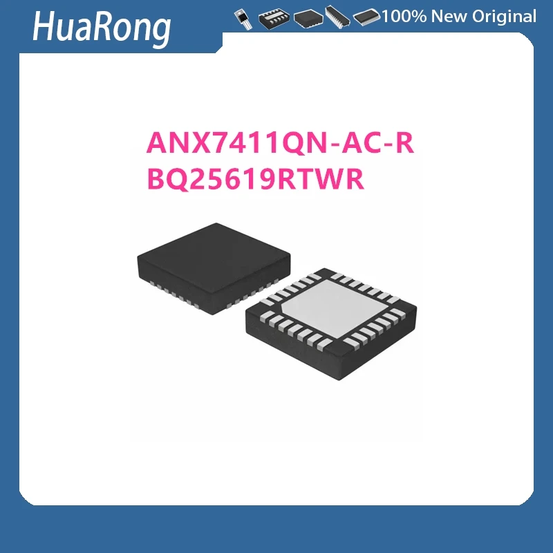 

5 шт./лот ANX7411QN-AC-R ANX7411 BQ25619RTWR BQ25619 QFN28