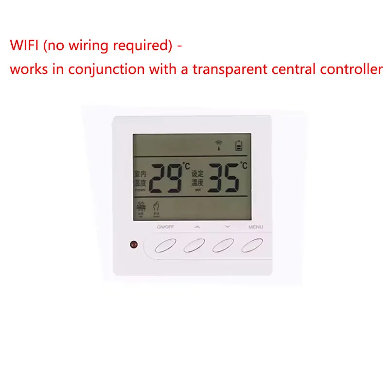 8-Zone Concentrator Vloerverwarming Center Hub Controller voor Manifold Gas Boiler/Tuya Smart Wifi Thermostaat/Actuator - afbeelding 1