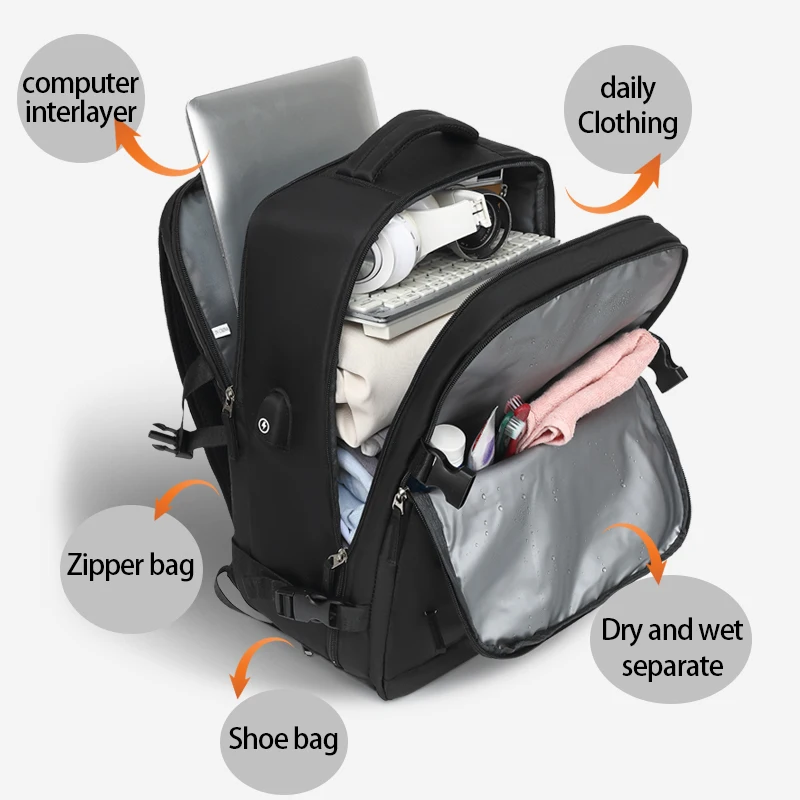 Fashion Backpack Women Backpack Capacity Men Women Laptop Casual Business Waterproof Backpack Travel school Bag