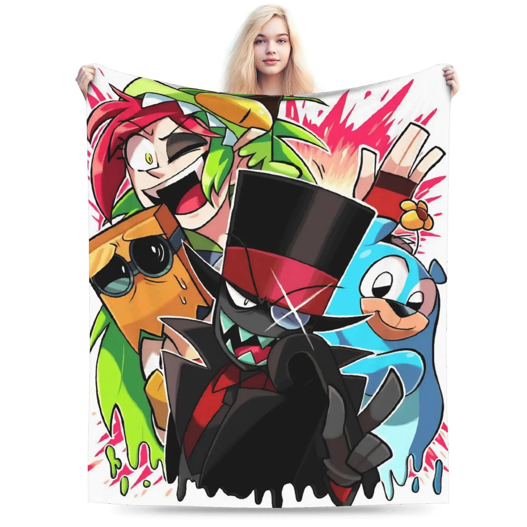 Villainous Comdy Blanket Multiple Sizes Super Soft and Warm  Throw Blankets for Couch Sofa and Bed