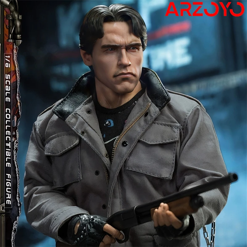 【2024 Q4】PRESENT TOYS  PT-sp79 1/6 Future Warrior Arnold Schwarzenegger Double Head Sculpts Action Figure  Soldier Model