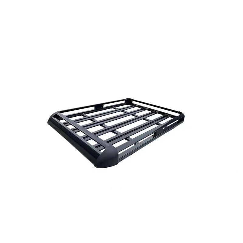 Universal double decker roof luggage frame luggage rack carrying heavy-duty aluminum alloy cargo basket/luggage rack