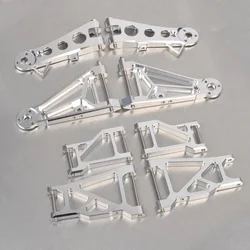 Aluminum Front Rear Lower Upper Suspension Arms for Tamiya HotShot /Super HotShot Upgrade Parts 9005867 /9115192