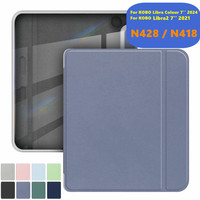For Kobo Libra Colour Color 2024 Libra 2 7'' Smart Magnetic PU Leather Cover Protective Shell Auto Sleep/Wake Acrylic Back Case