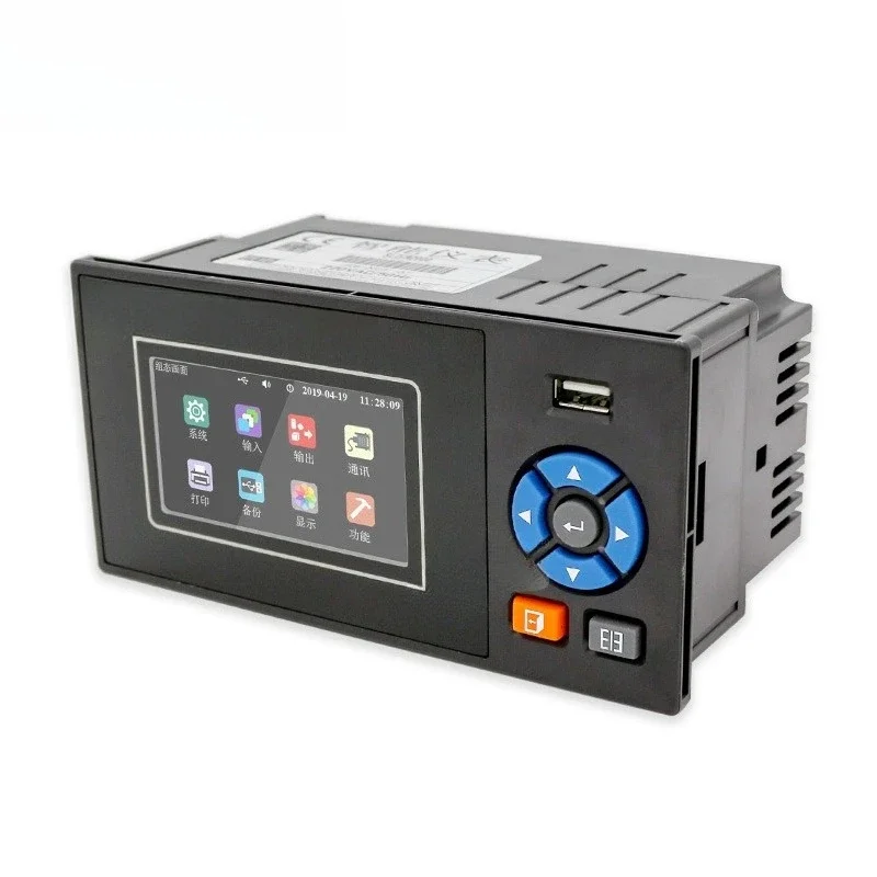 Color screen paperless recorder Multi-channel multi-channel flow totalizer Temperature humidity Liquid level Pressure current
