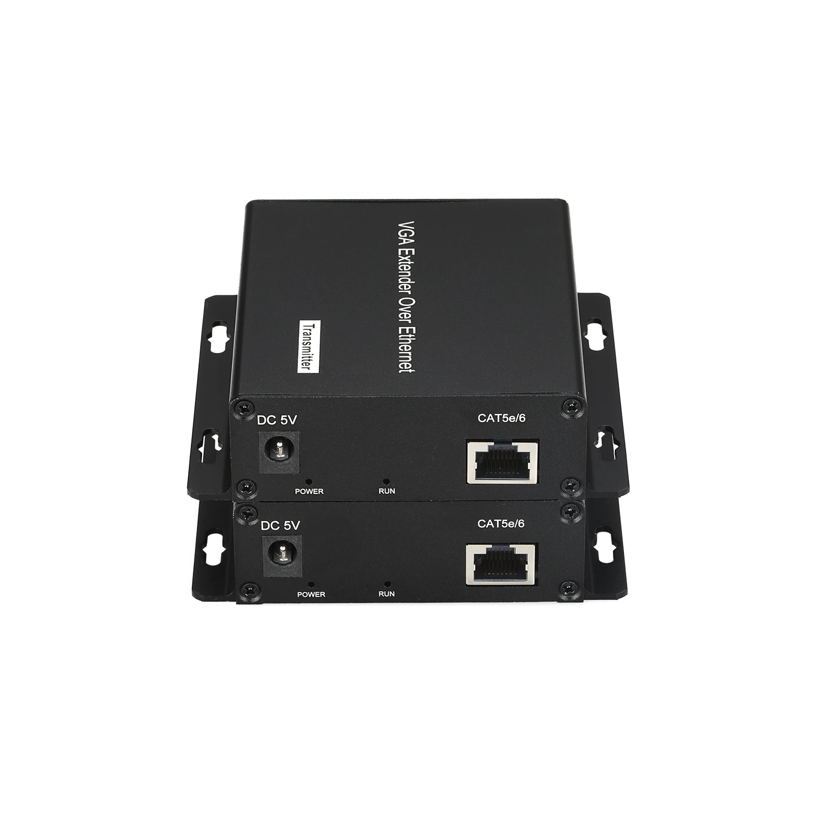 تصنيع USB VGA 200M KVM IP موسع عبر كابل RJ45 Lan Ethernet Network Cat5e Cat6