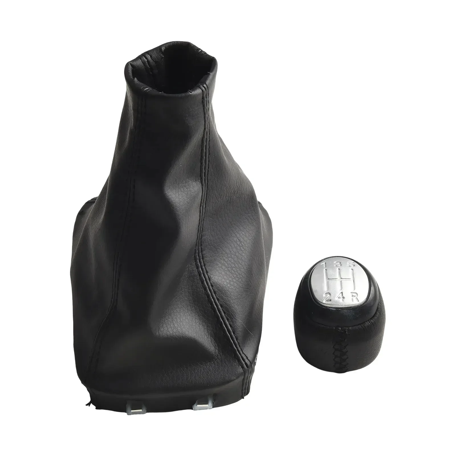 

5/6 SPEED GEAR SHIFT KNOB GAITER BASE FOR SAAB 9-3 93 2003-2012 Accessory Black Gaiter Boot Cover Replacement