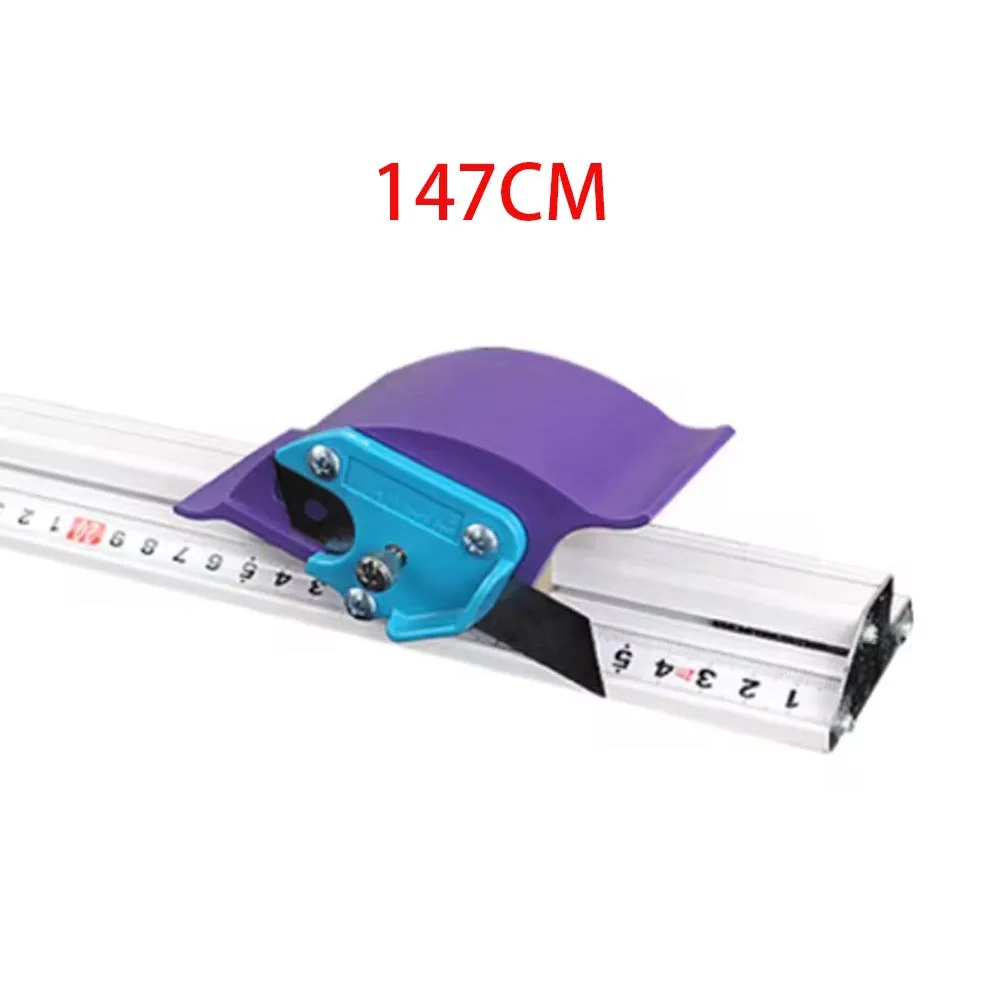 Handmatig beschermend glijdend KT-bord Snijliniaal Aluminium kunstliniaal Antislip Anti-lopen Afwijkingsliniaal Reclametool