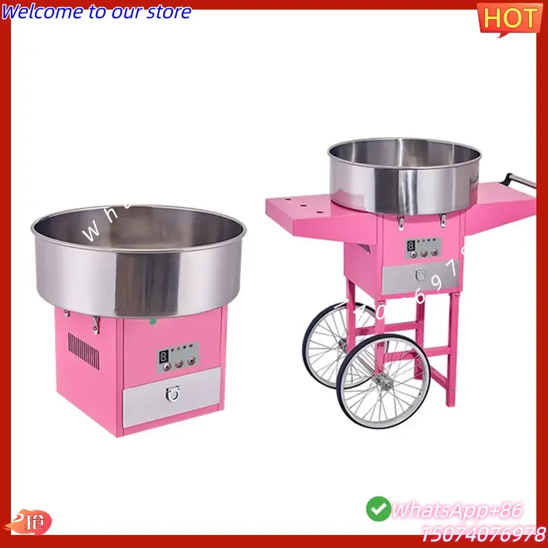 2026 Commercial Electric Automatic Cotton Candy Machine Sugar Floss Machine for Restaurant Use and East to Use