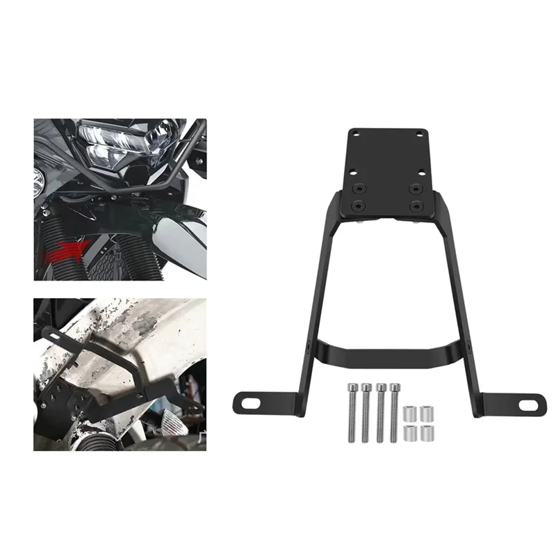 ABXN-Motorcycle Auxiliary Light Mount Front Fender Light Bracket Motorcycle Accessories