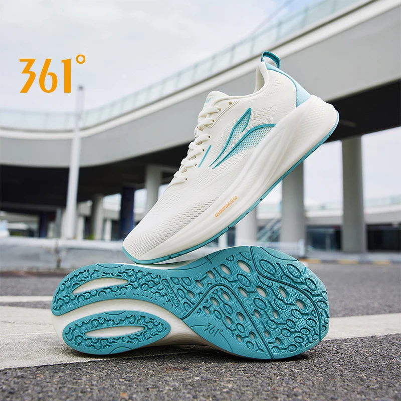 361 Degress Airwing 4.0 Men's Sports Shoes Retro Wear-Resistant Shock-Absorbing Breathable Casual Running Male Snakers 672412213