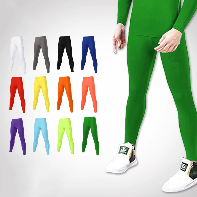 Running Tights voor kinderen GYMbroek Kinderen Jongen Meisje Basketbal Voetbal Fitness Oefening Sport Lange compressielegging