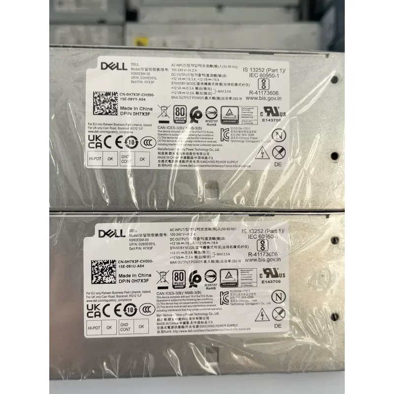 for Dell Original Power Supply H260EBM-00 6+4Pin Interface AC26