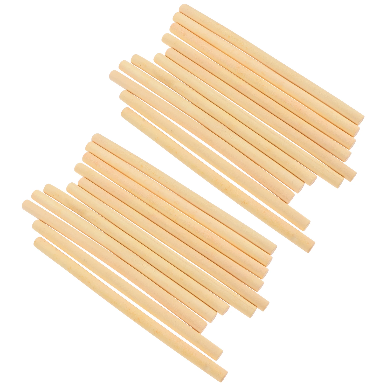 

100 Pcs Small Wooden Sticks Decorative Accessories Colored Dowels Craft Supplies Mini Tapestry Rods Hanging Flags