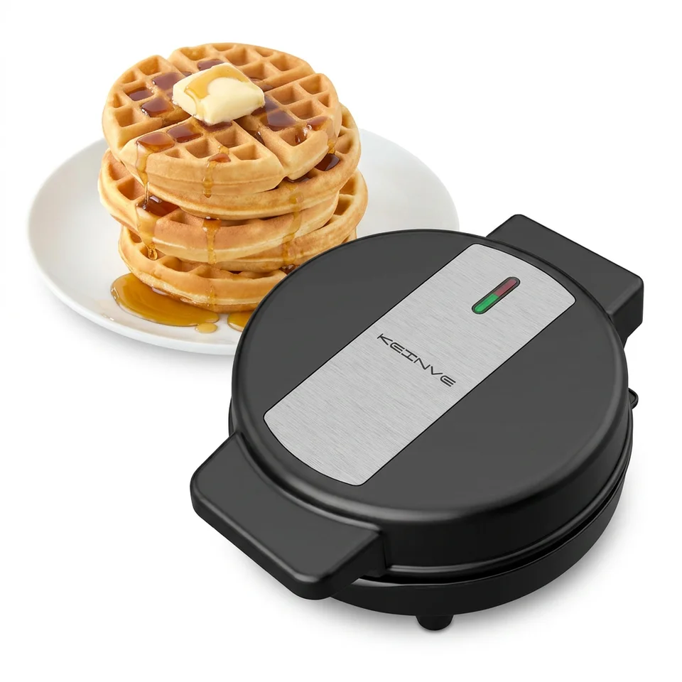 950W Belgian Waffle Maker with Non Stick Plates