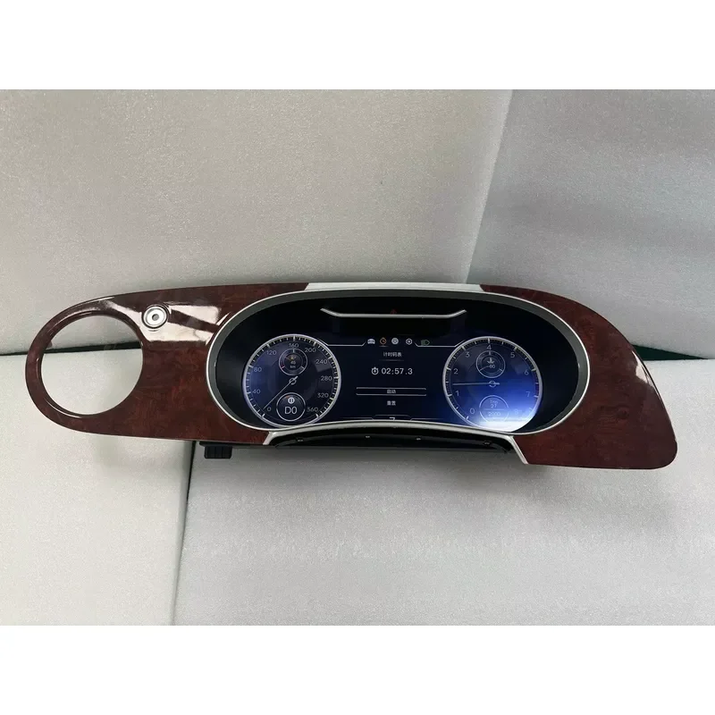 LCD Digital Cluster Speedometer Instrument Panel for Flying Spur Continental GT 2005-2019 New Upgrade Auto Meter