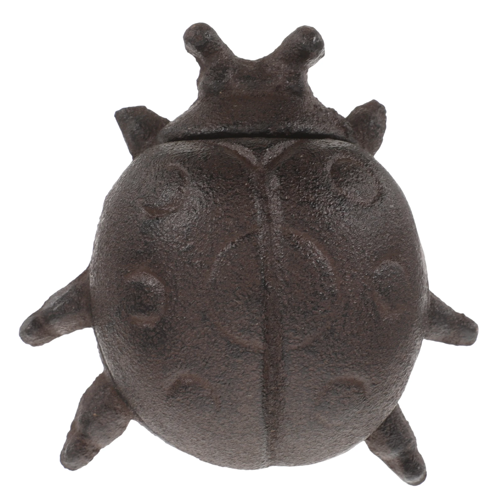 

s Ladybug Key Hider Wall Mount Metal Hidden Holder Iron Craft Outdoor Decorative Storage Box for House Spare Keys