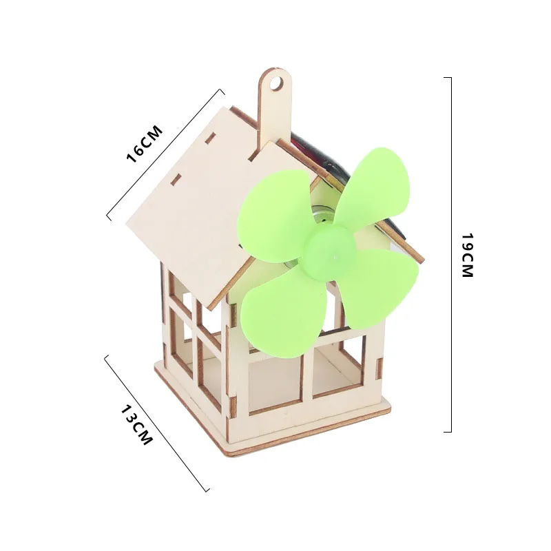 Grundschüler Spaß Wissenschaft Experiment Solar Hütte Physik Experiment Technologie Kleine Produktion DIY Material Großhandel
