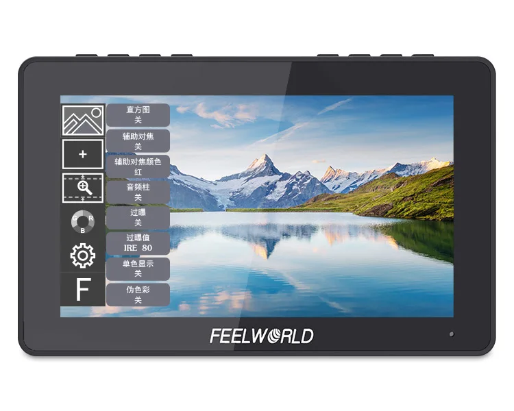 F5 Pro V2 5.5 Inch Touch Screen DSLR Camera Field Monitor 3D LUT 4K HDMI Input Output Tilt Arm Power Output F970 Insta