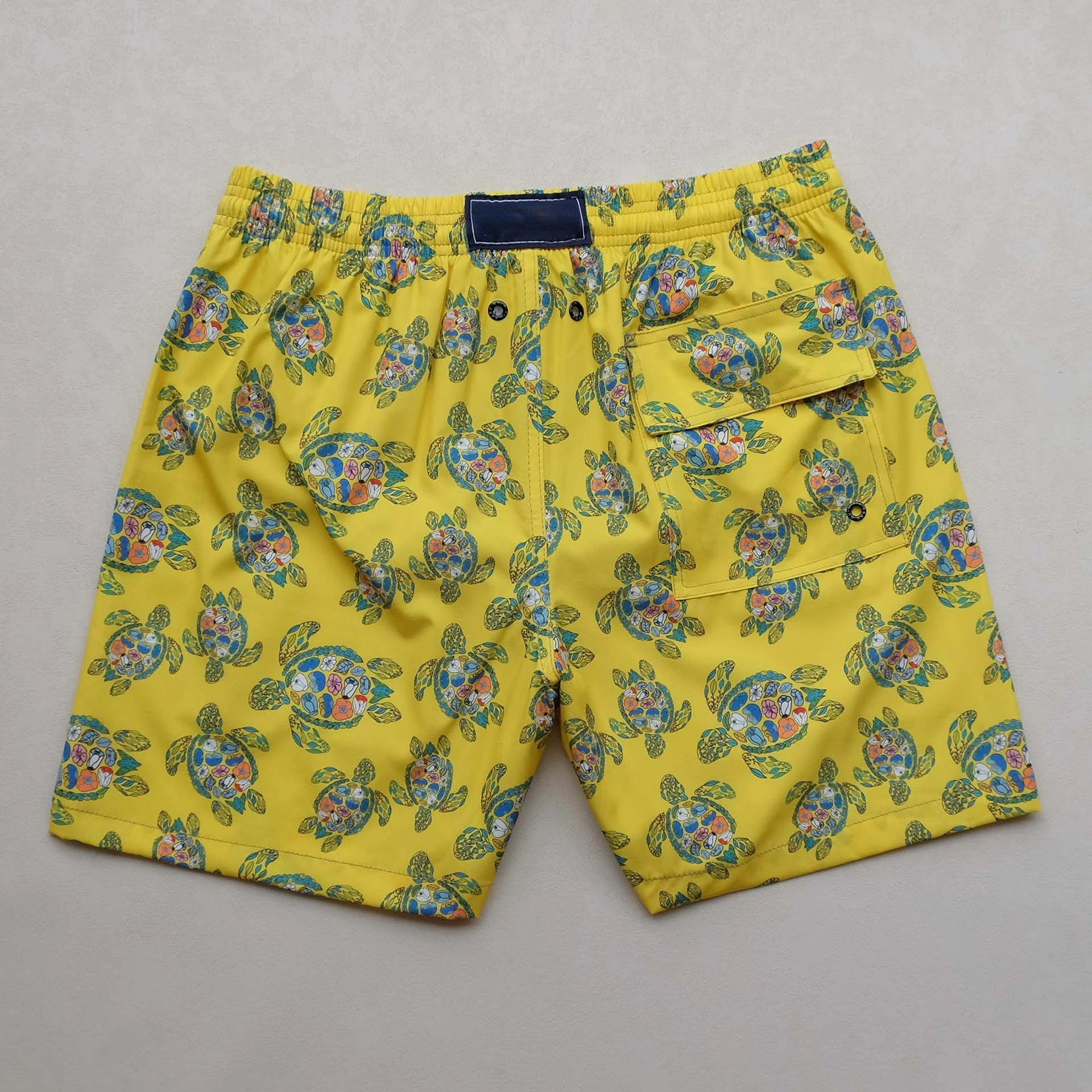 Schildpad Shorts Voor Mannen Zwembroek Zomer Vier Zijden Elastische Waterdichte Sneldrogende Strand Board Shorts Fitness Plus Size