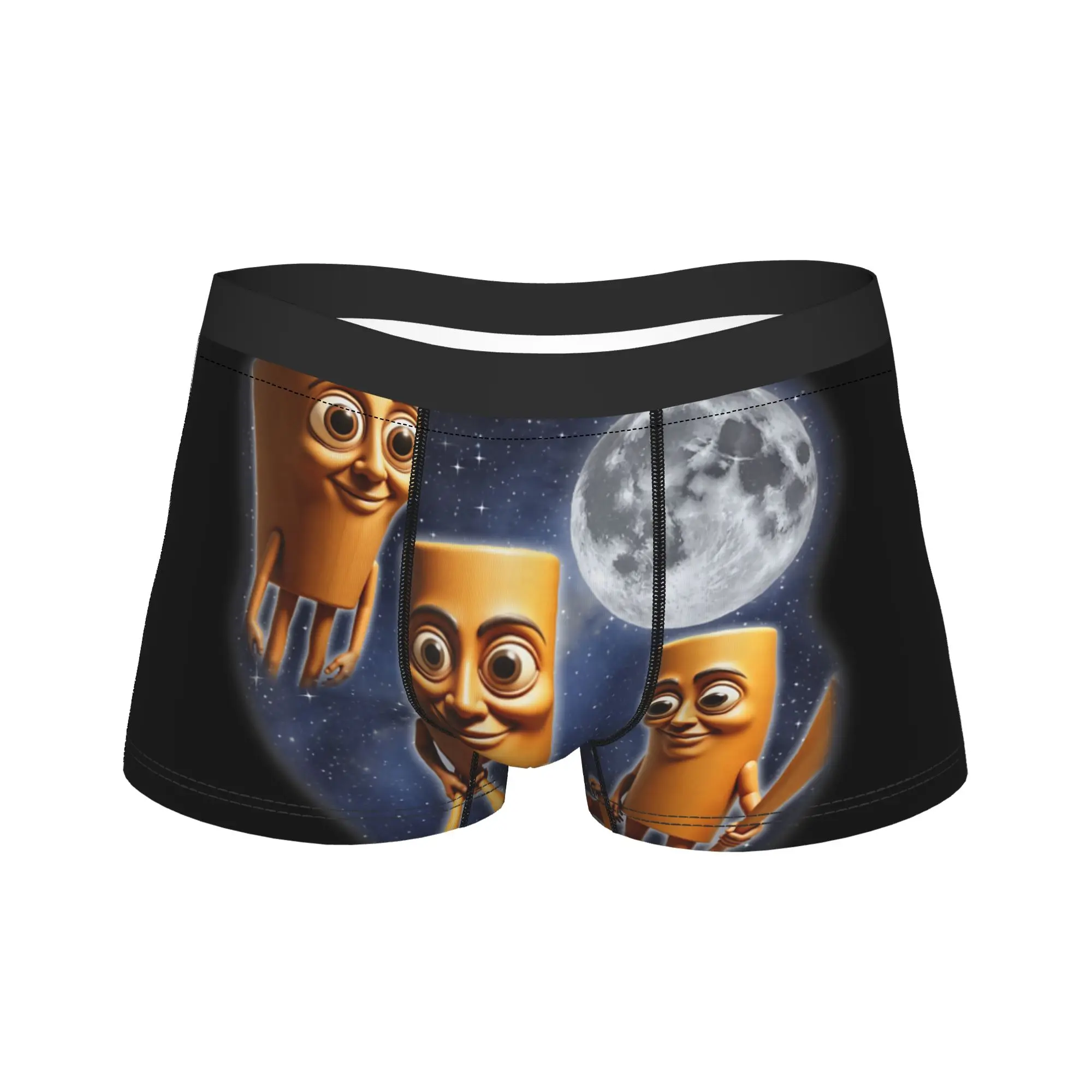 Tung Tung Sahur Italian  Boxer Brief  Underwear High Quality Males Novelty Trunk Custom DIY Oversize Underpants