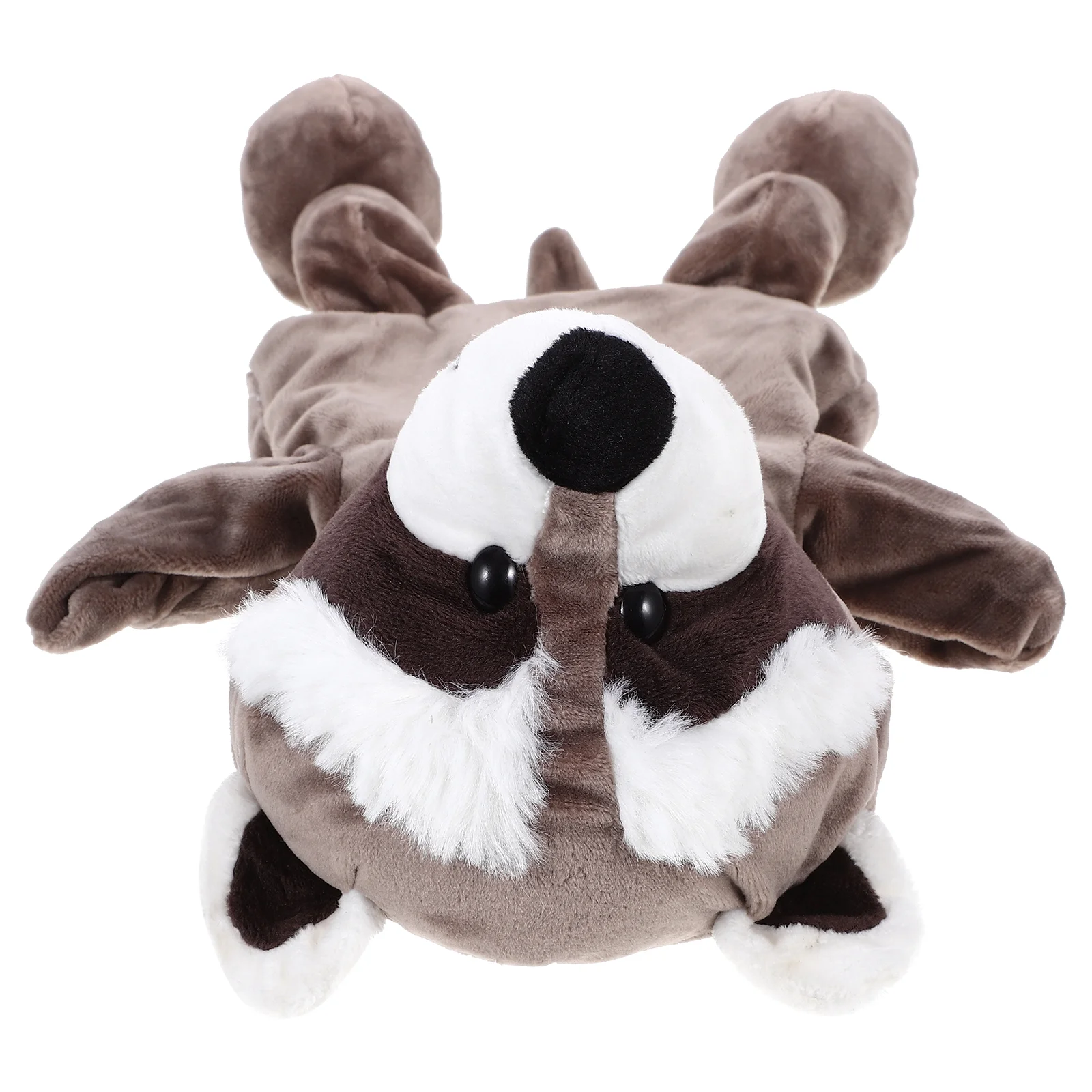 

Raccoon Hand Puppet Toys Early Educational Animal Plush Parent-child Interactive Model Puzzle Cotton Story Telling