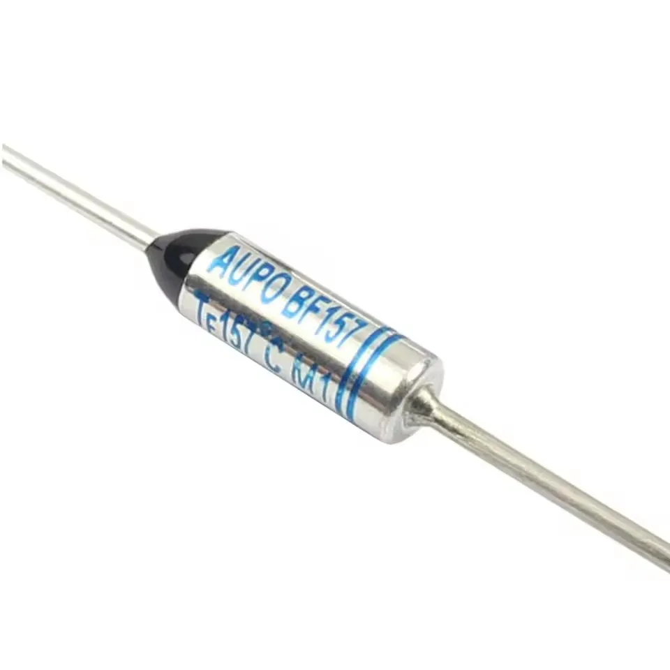 10 قطعة الصمامات الحرارية BF157 BF157X 10A 16A 250V BF 157C 157 درجة مئوية قطع TF بيليه TCO وصلات درجة حرارة الرصاص المحوري AUPO