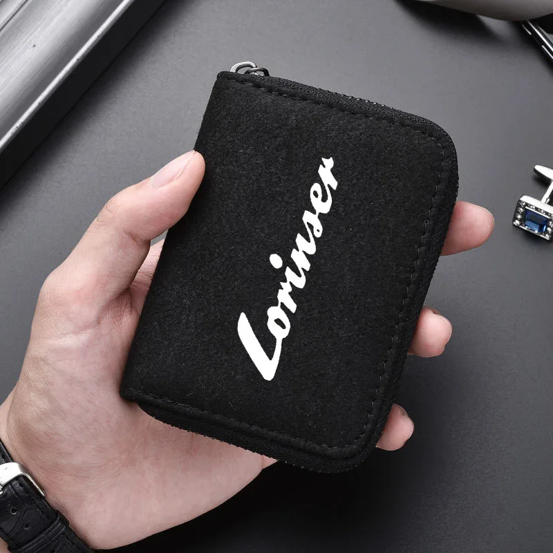 Driver License Bag for Lorinser Mercedes Benz LS560MX LX MAYBAC MS500L VS MS500 GS LS500 W203 204 210 211 205 Car Accessories