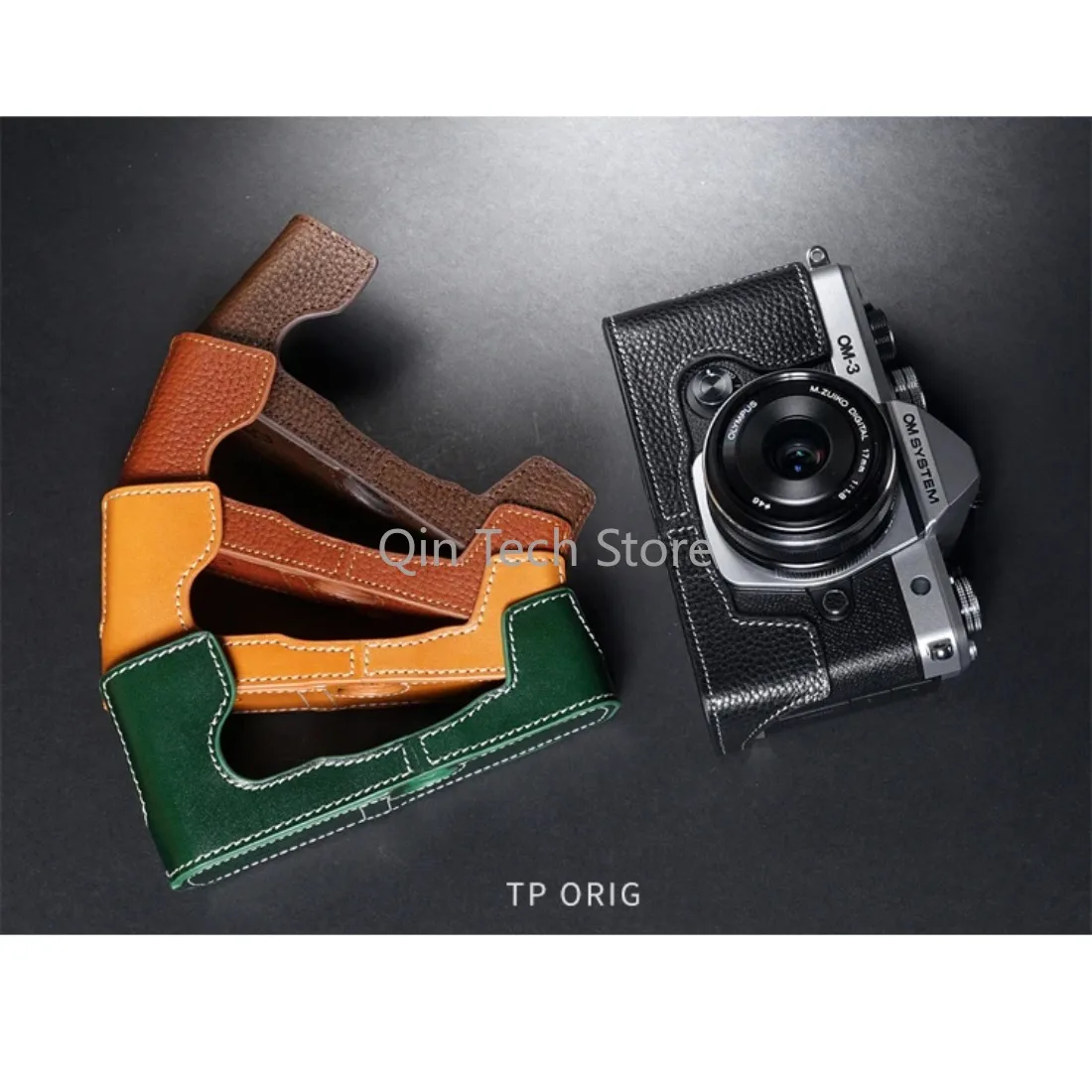 Получехол для камеры ручной работы из натуральной кожи, сумка для камеры, коробка для тела, боди для Olympus OM-3 OM3, аксессуары для студийного оборудования