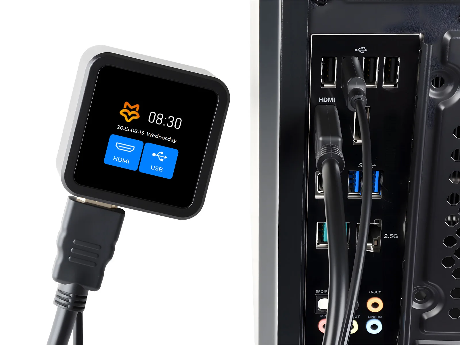 Waveshare Luckfox PicoKVM: Lightweight IP KVM, 1080p60 HDMI Input & HID Remote Management