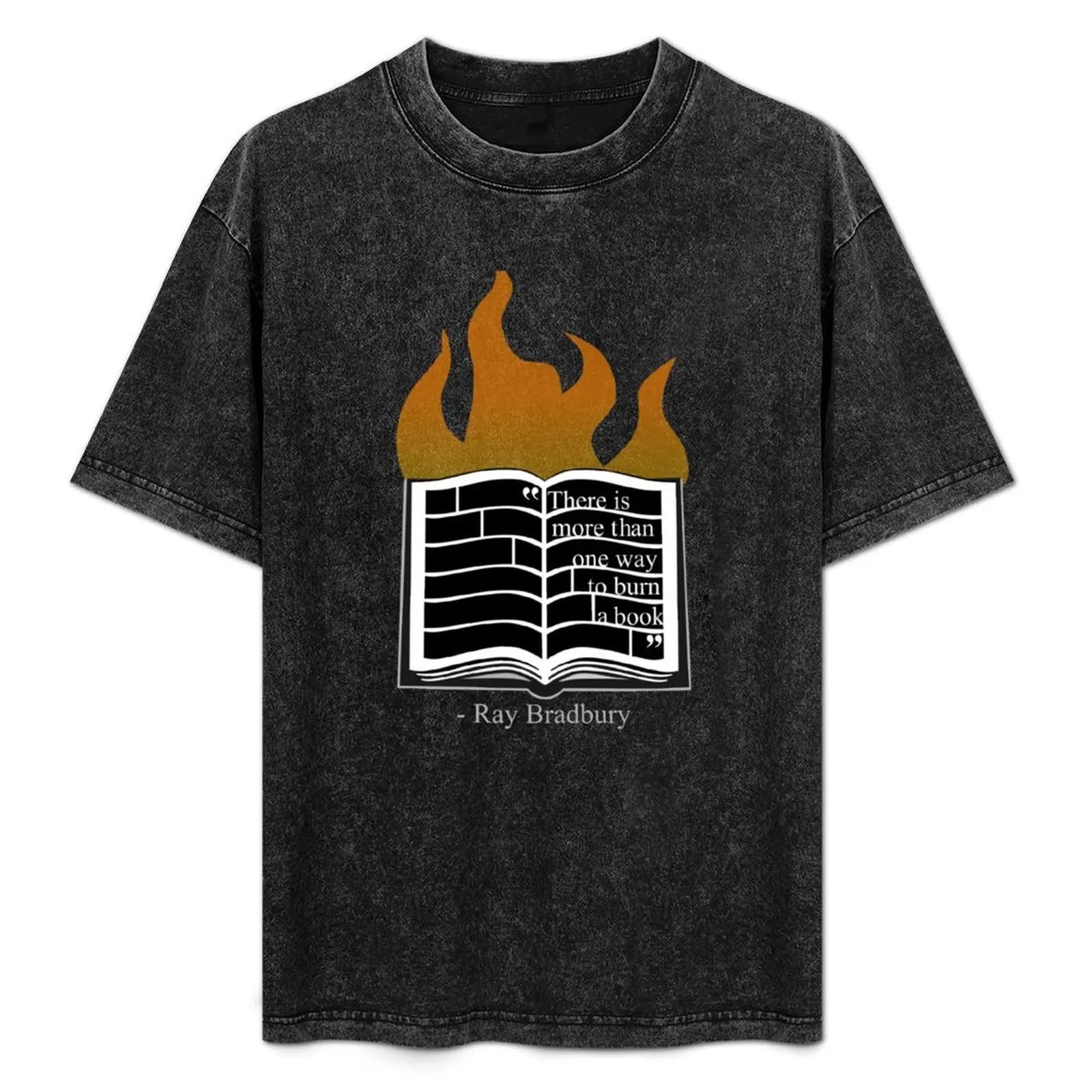 

To Burn a Book T-Shirt sublime T-shirts man baggy shirts fashion shirts outfits for men