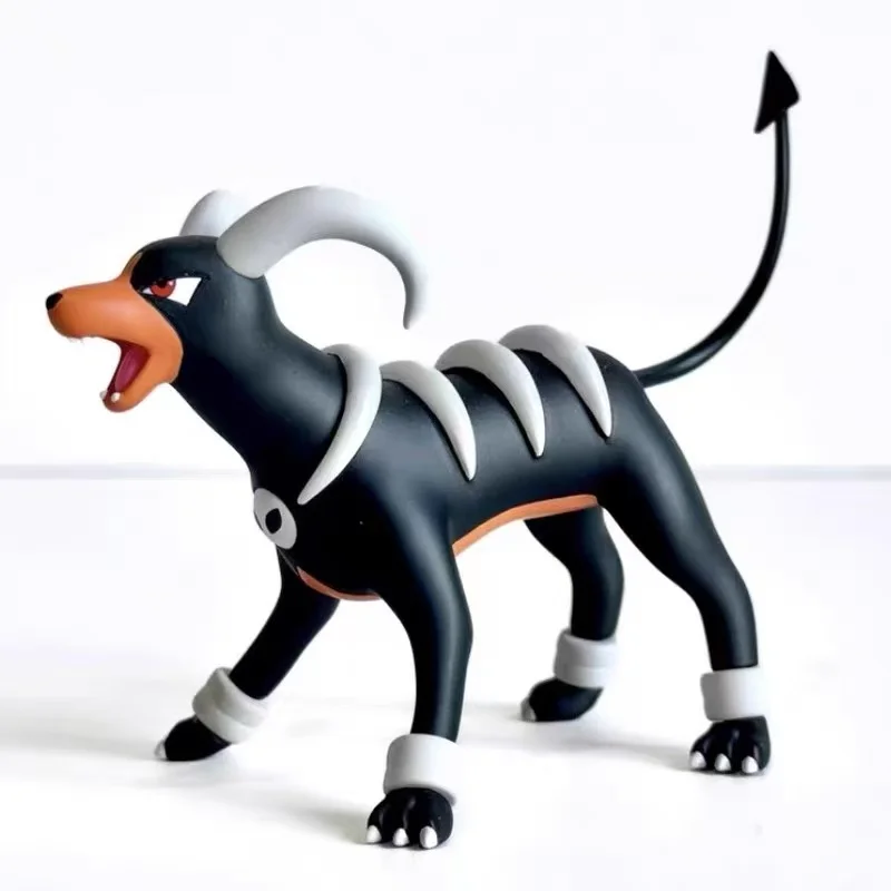 3 pz/set Anime Pokemon Figure Houndoom Figure Houndour Action Figures Collezione in Pvc Modello Giocattoli Regali
