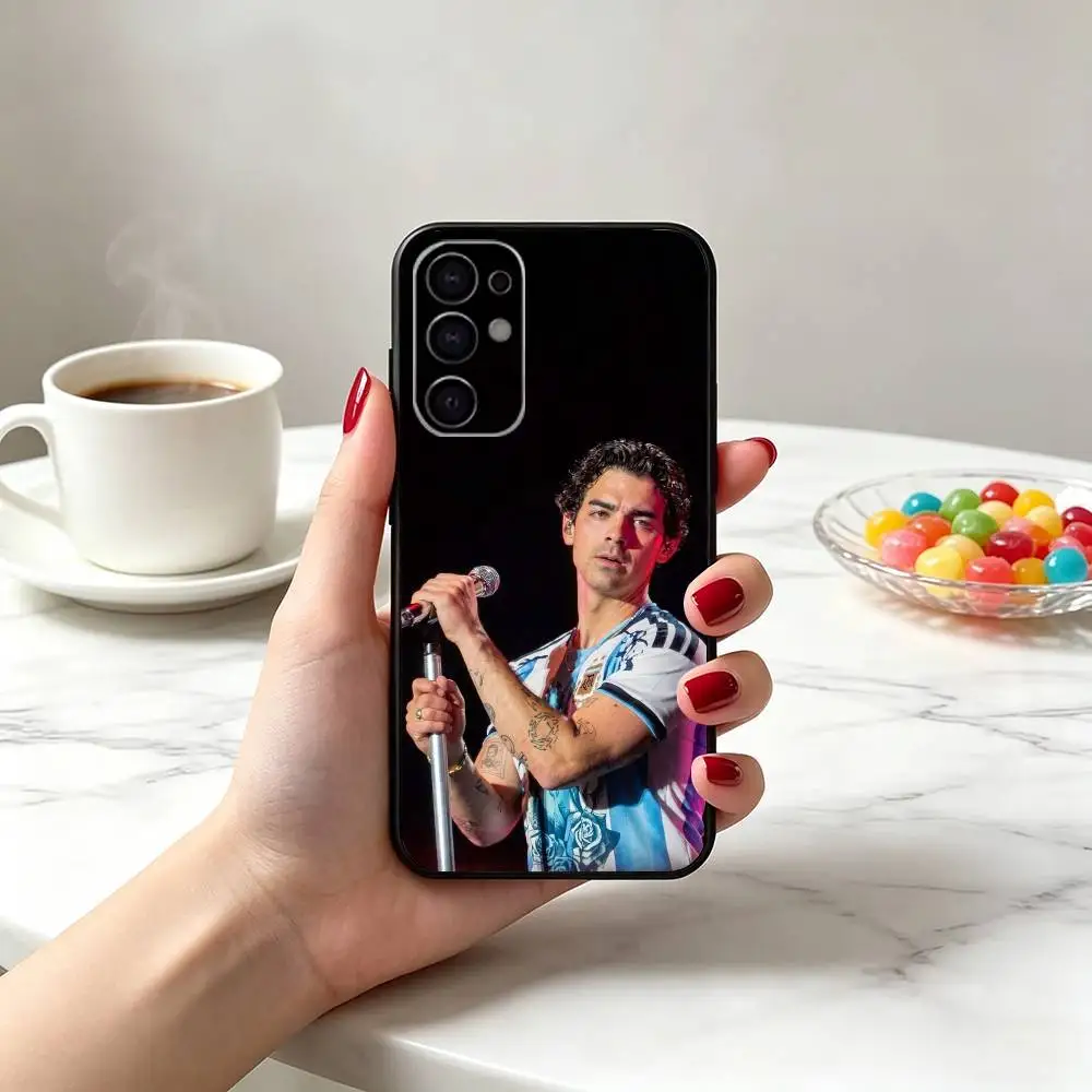 Singer Joe J-Jonas Phone Case For Samsung S25,S24,S21,S22,S23,S30,Ultra,S20,Plus,Fe,Lite,Note,10,Black Cover