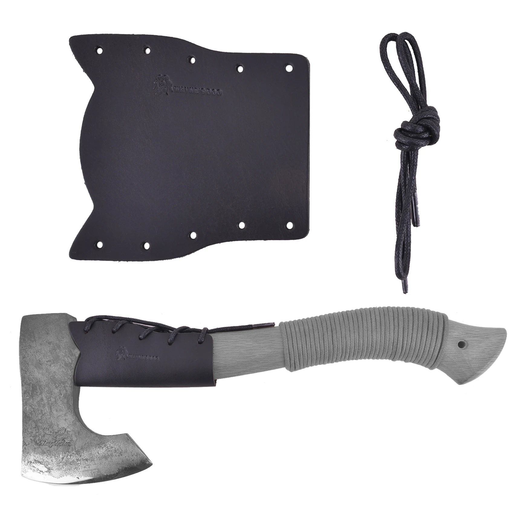 

Black Brown Cowhide Leather Axe Handle Protecteror Axe Handle Guard Holster Covers For Camping ,Garden Pick & Mattock