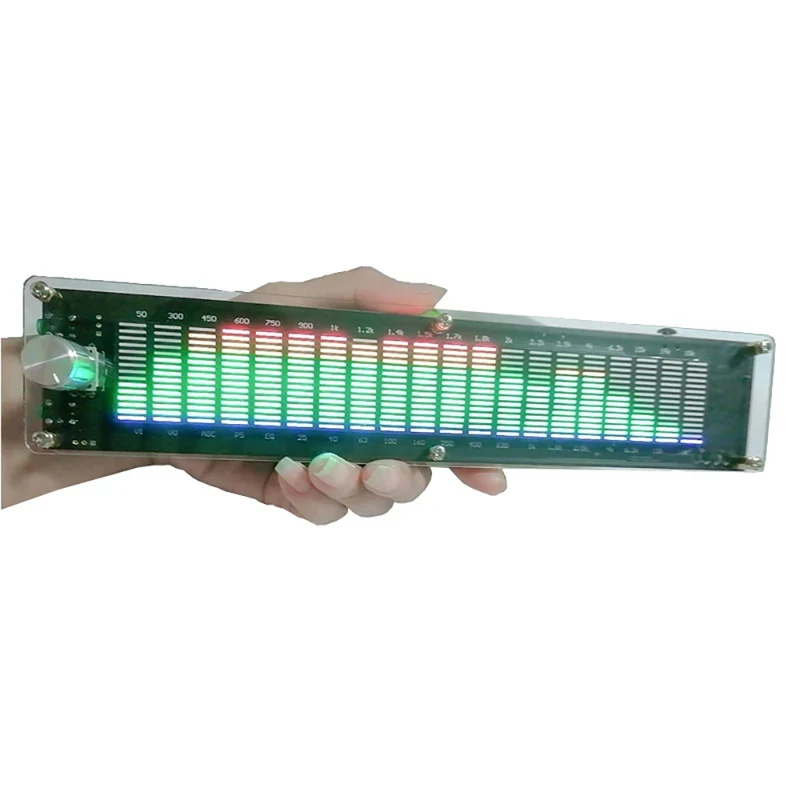 DSP Equalizer EQ Pickup Rhythm Music Spectrum LED Audio Level Indicator Amplifier VU Meter For Car Light Atmosphere Lamp LED2015
