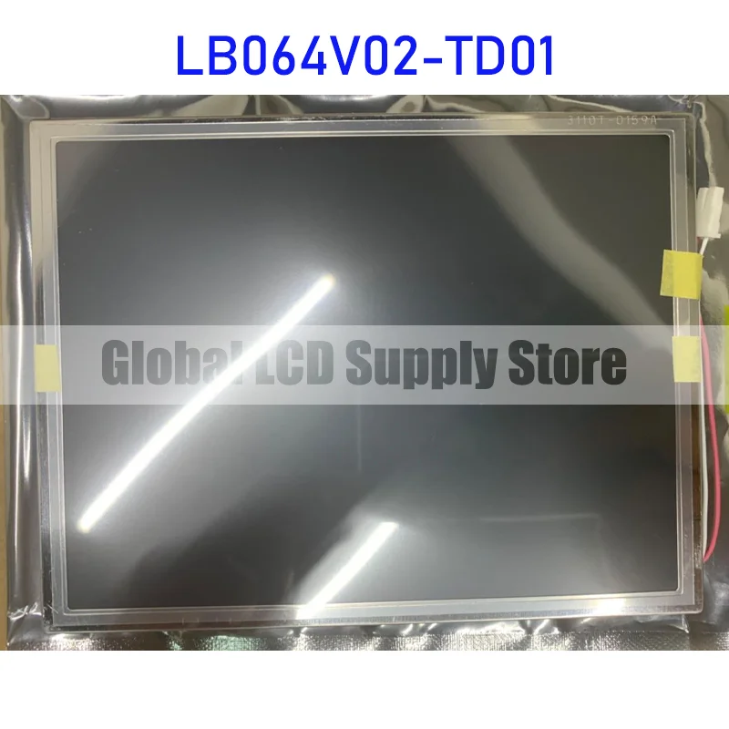 Imagem -02 - Tela Lcd para lg Lb064v02-td01 Polegadas 640x480 100 Testado Original 30 Pinos Novo