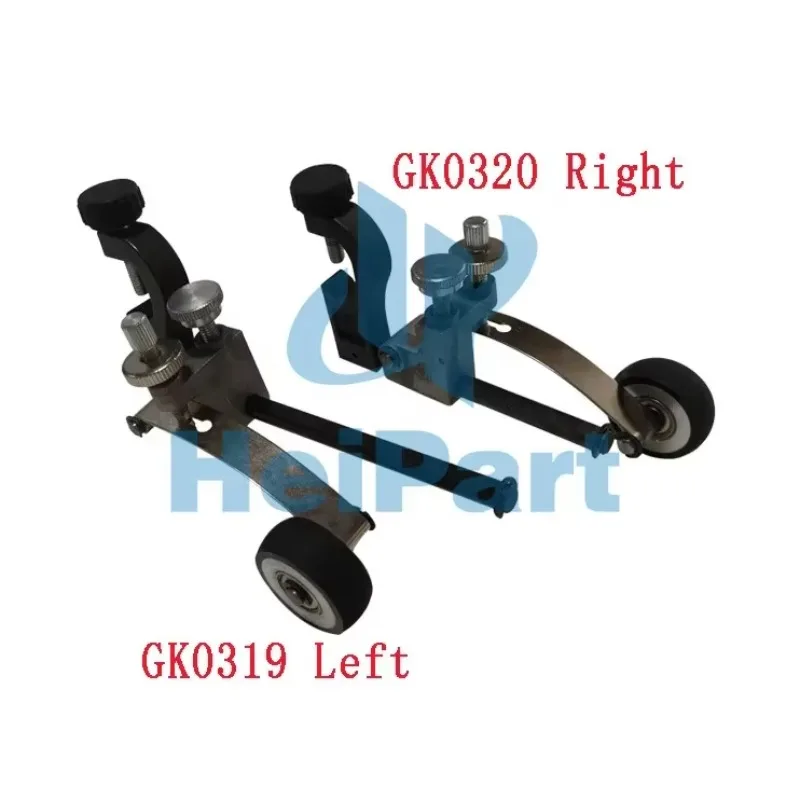 Komori Paper Pressing Wheel Assembly Printing Machine Spare Parts Pressure Runner Bracket Assembly Rubber Wheel Assembly